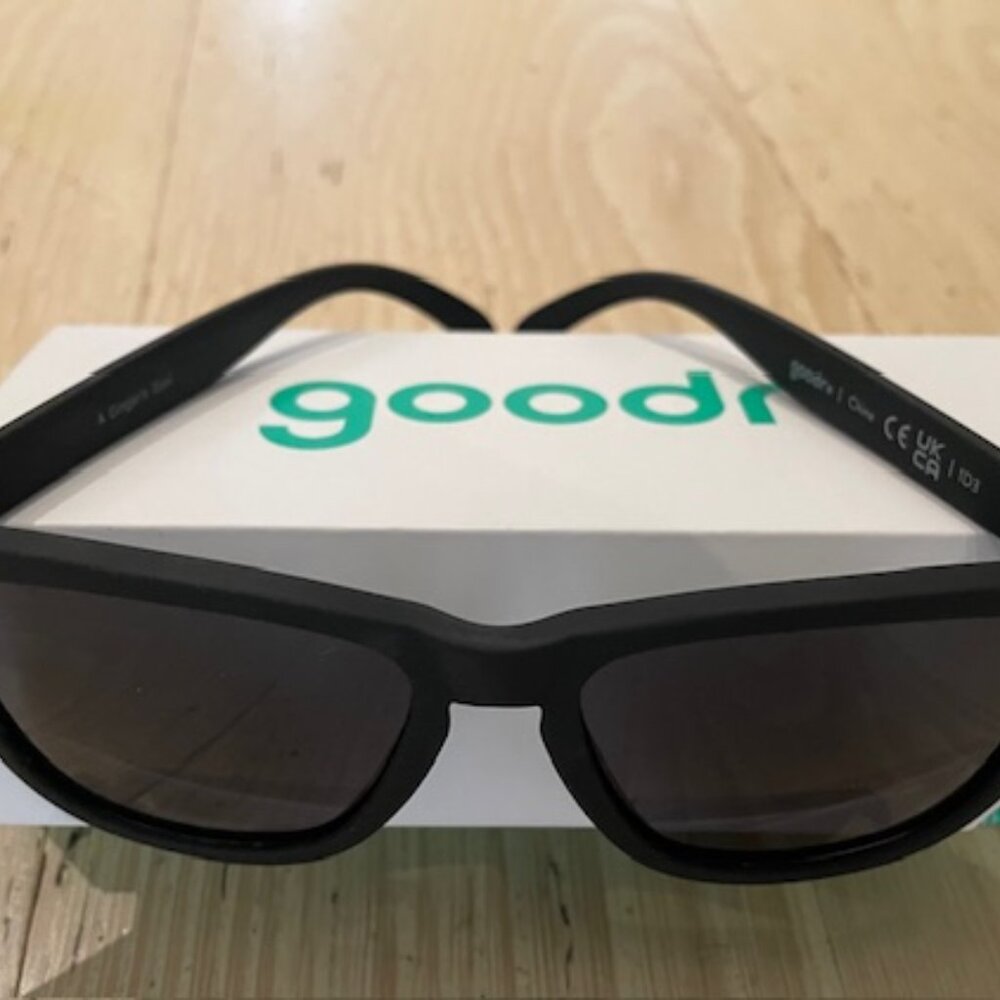 Never Worn! Original Goodr OG Sunglasses: "A Ginger's Soul" in Black